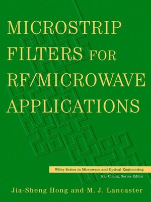 cover image of Microstrip Filters for RF/Microwave Applications